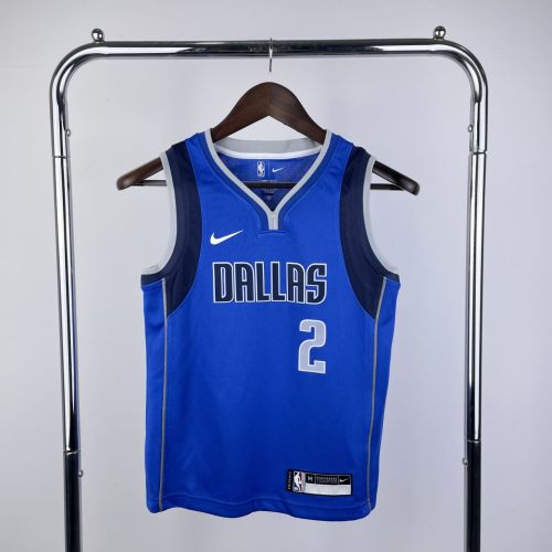 Youth Kyrie Irving Blue Team Jersey