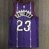 Men's Fred VanVleet Purple Retro Team Jersey