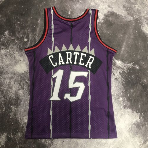 Men's M&N 1999 Vince Carter Purple Retro Jersey