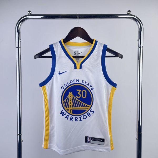 Youth Stephen Curry White Team Jersey