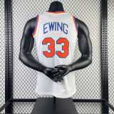 Men's M&N 1991/92 Patrick Ewing White Retro Jersey