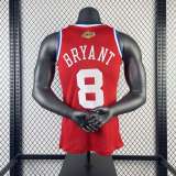 Men's 2003 Kobe Bryant All Star Red Retro Jersey