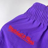 Men's M&N Purple Retro Team Shorts