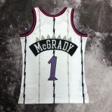 Men's M&N 1999 Tracy McGrady White Retro Jersey