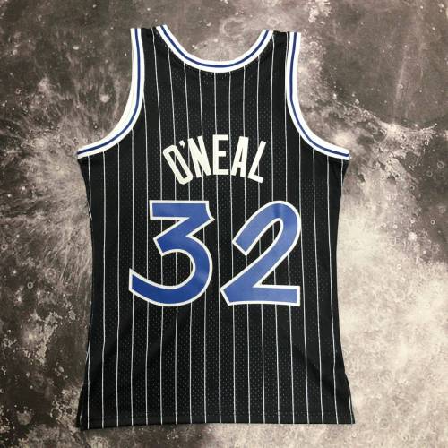 Men's M&N 1994/95 Shaquille O'Neal Black Retro Jersey