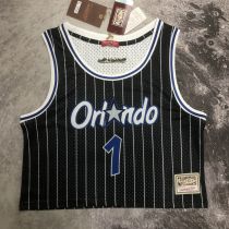 Women's M&N Anfernee Hardaway Black Retro Jersey