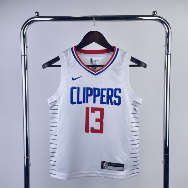 Youth Paul George White Team Jersey