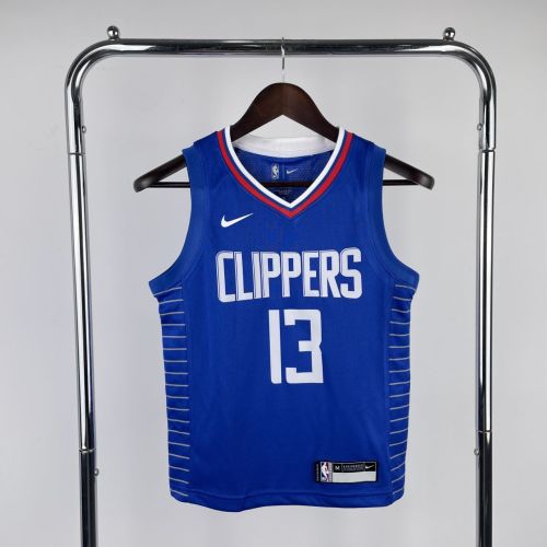 Youth Paul George Blue Team Jersey