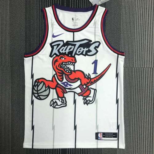 Men's Tracy McGrady White Retro Team Jersey