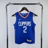 Youth Kawhi Leonard Blue Team Jersey