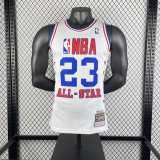 Men's 2003 Michael Jordan All Star White Retro Jersey