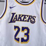Youth LeBron James White Team Jersey