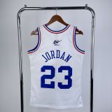 Men's 2003 Michael Jordan All Star White Retro Jersey