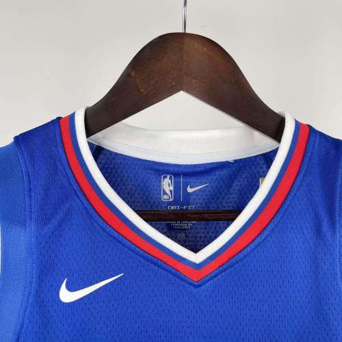 Youth Kawhi Leonard Blue Team Jersey