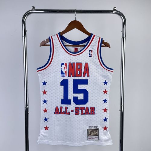 Men's 2003 Vince Carter All Star White Retro Jersey