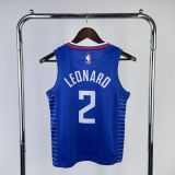 Youth Kawhi Leonard Blue Team Jersey
