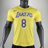 Men's Kobe Bryant Yellow Team T-shirt