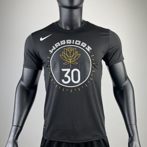 Men's Stephen Curry Black Team T-shirt