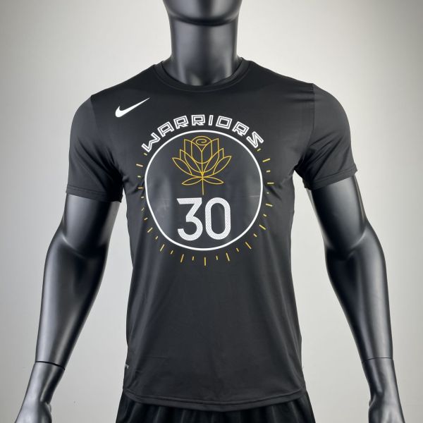 Men's Stephen Curry Black Team T-shirt
