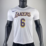 Men's LeBron James White Team T-shirt