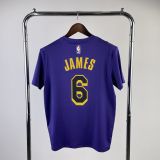 Men's LeBron James Purple Team T-shirt