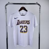 Men's LeBron James White Team T-shirt