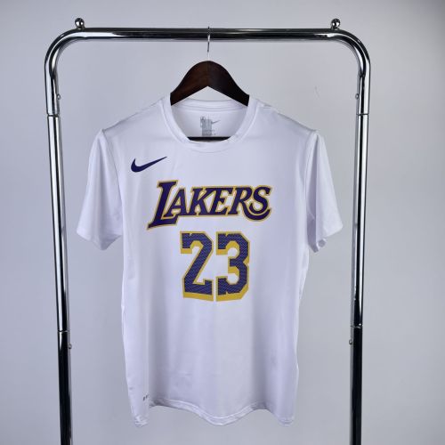 Men's LeBron James White Team T-shirt