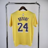 Men's Kobe Bryant Yellow Team T-shirt