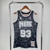 Men's BAPE×M&N Black Team Jersey