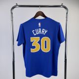 Men's Stephen Curry Blue Team T-shirt