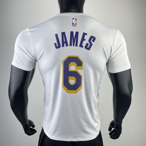 Men's LeBron James White Team T-shirt