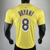 Men's Kobe Bryant Yellow Team T-shirt