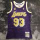 Men's BAPE×M&N Purple Team Jersey