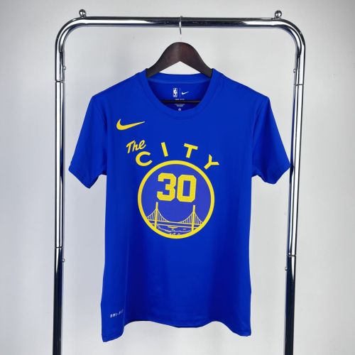 Men's Stephen Curry Blue Team T-shirt
