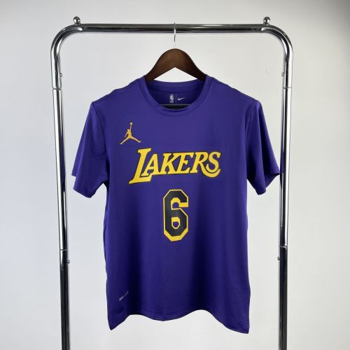 Men's LeBron James Purple Team T-shirt