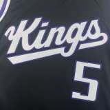 Men's De’Aaron Fox Black Away Team Jersey