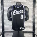 Men's Malik Monk Black Away Team Jersey