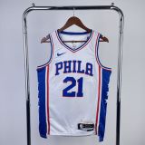 Men's Joel Embiid Home White Team Jersey