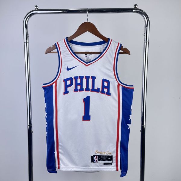Men's James Harden Home White Team Jersey