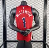 Men's Zion Williamson Red Team Jersey - Statement Edition