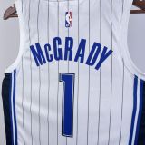 Men's Tracy McGrady Home White Team Jersey