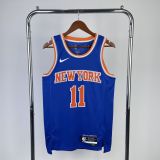 Men's Jalen Brunson Away Blue Team Jersey