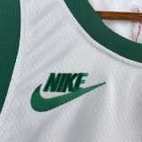 Men's Jayson Tatum White Retro Team Jersey - 75th Anniversary Edition
