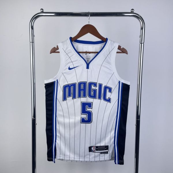 Men's Paolo Banchero Home White Team Jersey