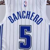 Men's Paolo Banchero Home White Team Jersey