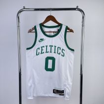 Men's Jayson Tatum White Retro Team Jersey - 75th Anniversary Edition