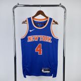 Men's Derrick Rose Away Blue Team Jersey