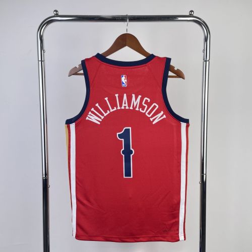 Men's Zion Williamson Red Team Jersey - Statement Edition