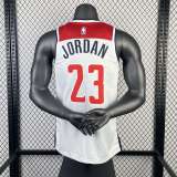 Men's Michael Jordan White Home Team Jersey