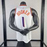 Men's Devin Booker White Home Team Jersey